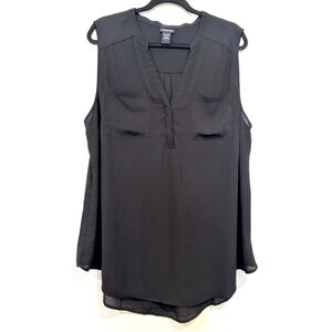 Torrid Black Sleeveless Top